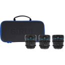 Kit lentes SIRUI 24, 35, 55mm T1.2 Night Walker Cine