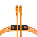 Cable Tether Tools TetherPro Optima 10G USB-C 90cm - Naranja (CUC03G2B-ORG)