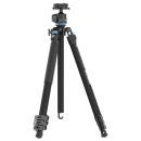 Tripie Sirui Fibra de Carbono con Cabezal L-224F+KS-10