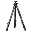 Tripie Sirui Fibra de Carbono con Cabezal L-324F+KS-40