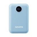 Cargador Portatil Digital Powerbank Adata 10000mAh tipo C Azul