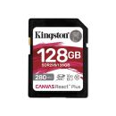 Tarjeta De Memoria Kingston SD 128GB UHS-II U3 V60 280 MB/s