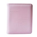 ALBUM PIEL 64 FOTOS ROSA - INSTAX