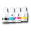 GI-16 BK C M Y MEGA KIT / Incluye 4 tintas (B,C,M,Y)