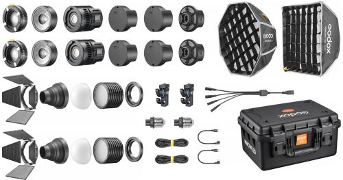 Kit 2 Lámparas LED Bicolor Godox KNOWLED MS60Bi