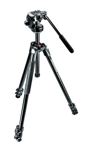 Tripié Manfrotto 290 XTRA MK290XTA3-2W Con Cabeza De 2 Movimientos Para 4kg
