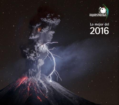 LIBRO LO MEJOR DE LA FOTOGRAFIA DE NATURALEZA VOLUMEN I VOLCAN DE COLIMA