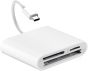 Lector USB-C 3 en 1 para  tarjetas CF, SD & MICRO SD
