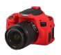 Funda Protectora Easycover P/Cámara Fotográfica Canon T6I, 750D Roja