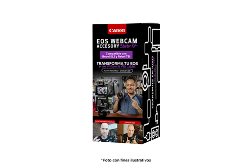 EOS Web Cam ACC Kit Cable Interfaz IFC-100U • Acoplador DC DR-E18 • Adaptador AC-E6N