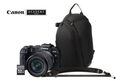 Cámara Canon EOS RP con lente RF24-105mm + 100S + NS-EN + 32GB + ABC Mirrorless kit Buen Fin 2022