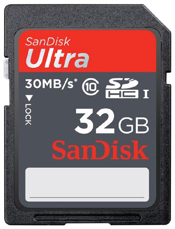 Memoria SDHC 32GB Clase 10 SanDisk Ultra UHS-I 200X
