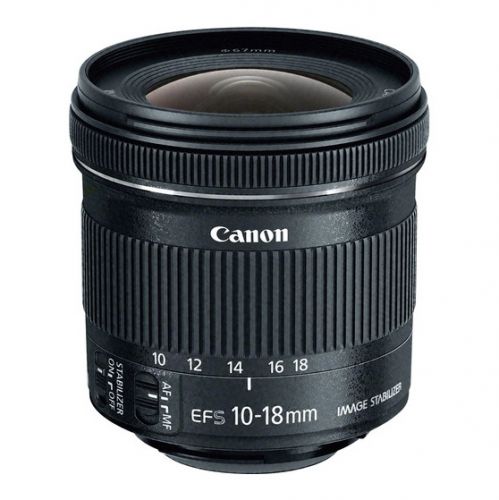 Lente Canon EF-S 10-18mm   F/4.5-5.6 IS STM