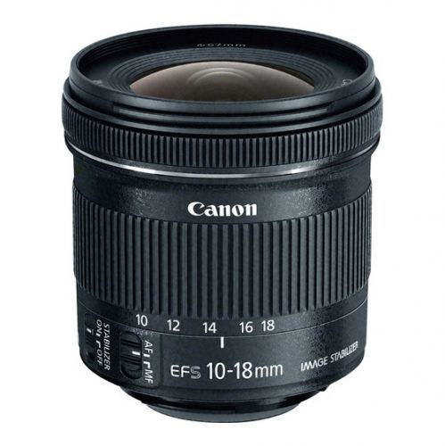 Lente Canon EF-S 10-18mm   F/4.5-5.6 IS STM
