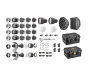 Kit 4 Lámparas RGB Godox KNOWLED MS60R para Video
