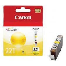 Tinta Canon CLI-221Y Amarillo