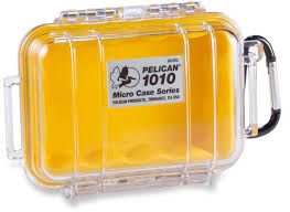 Micro Case Pelican 1010 amarillo clear