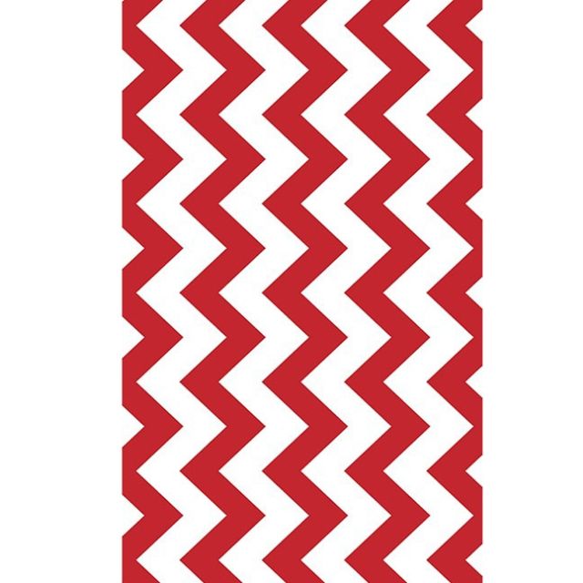 Ciclorama Fondo De Papel Savage Red & White Chevron P-PA5318RWC 1.35m X 5.5m