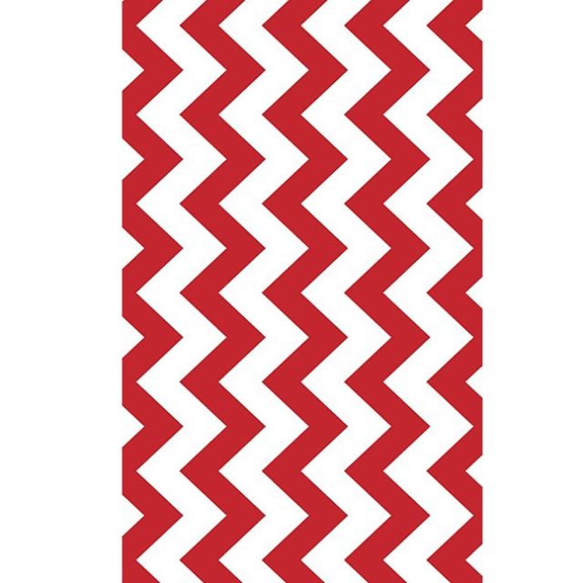 Ciclorama Fondo De Papel Savage Red & White Chevron P-PA5318RWC 1.35m X 5.5m