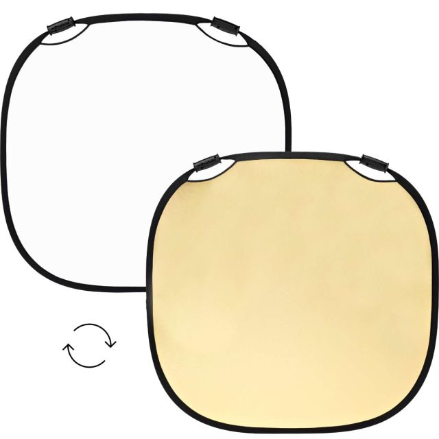 Collapsible Reflector Gold/White L