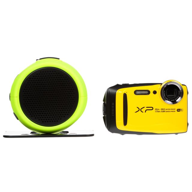 Cámara Fujifilm Finepix XP120 Amarillo con Bocina Braven
