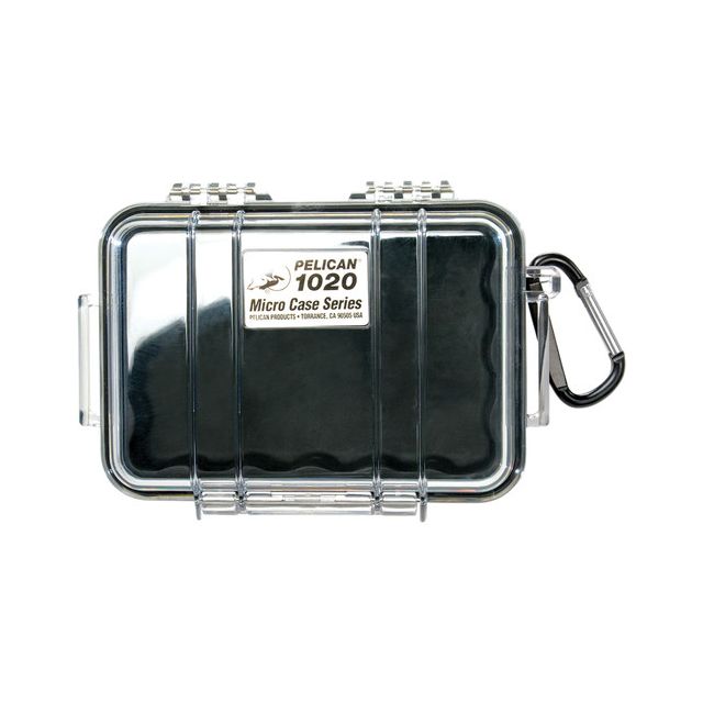 Micro Case Pelican 1020 Negro Clear