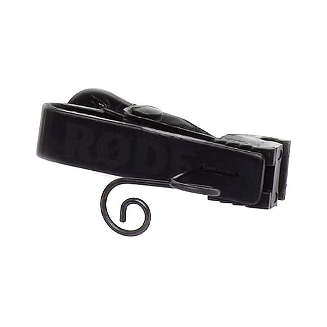 Pinza RODE es un Soporte ergonómico y discreto para el Micrófono Lavalier, contiene 3 pza.