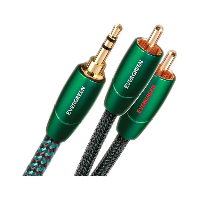 Cable Audioquest 3.5mm a RCA Evergreen