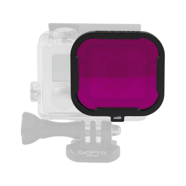 Filtro Gopro Magenta Para Buceo Red Dive Filter For Standard Housing
