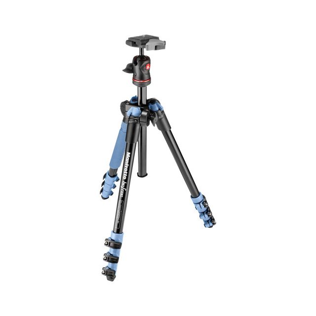 Tripie Manfrotto MKBFRA4L-BH BEFREE Compacto Para Foto De Viaje Azul 4kg