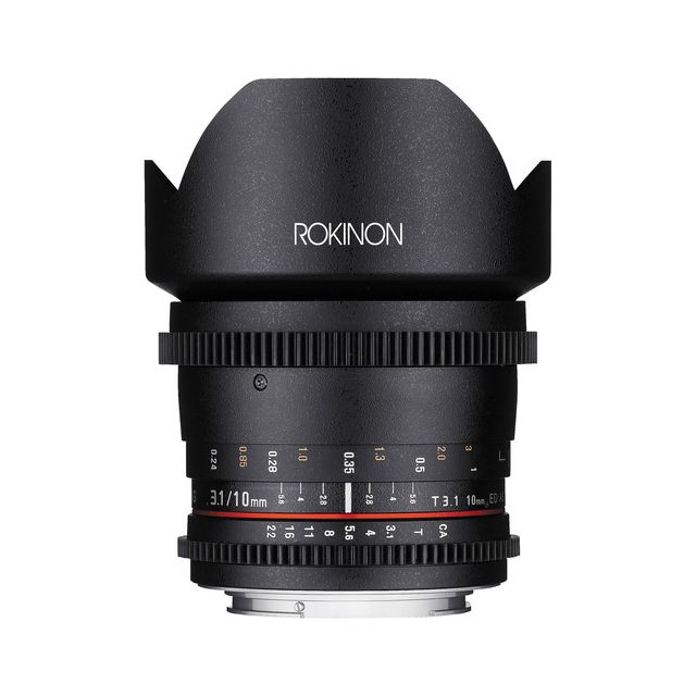Lente Rokinon 10mm T3.1 Cine DS Montura Sony E APS-C