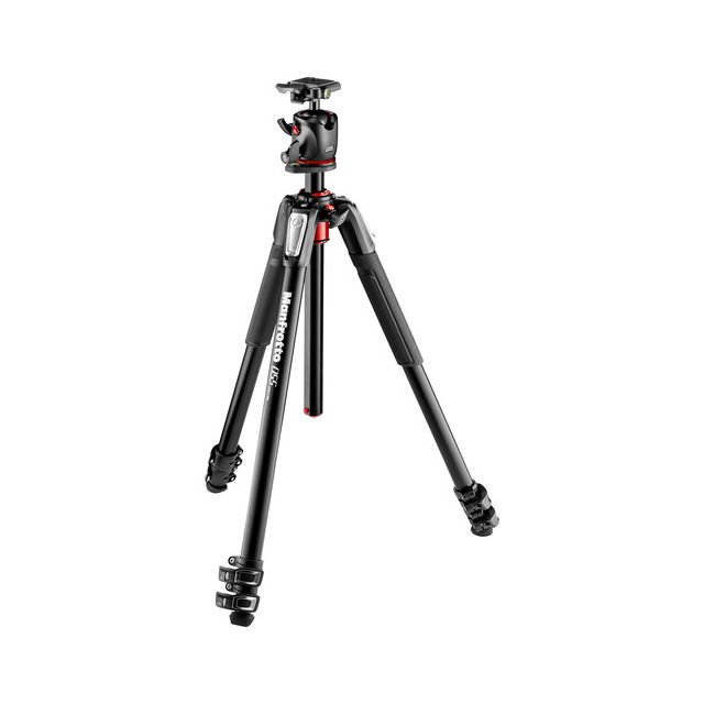 Tripie Manfrotto De Aluminio Con Cabezal XPRO 3 SECC MK055XPRO3-BHQ2