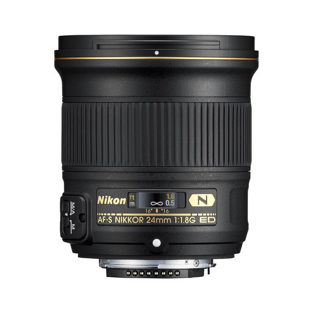 Lente Nikon AF-S Nikkor 24mm f/1.8G ED