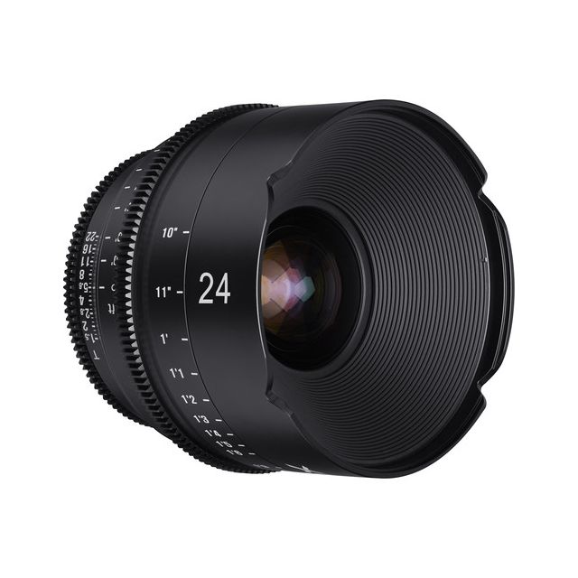 Lente Rokinon 24mm T1.5 Montura MFT Micro Cuatro Tercios Xeen BY