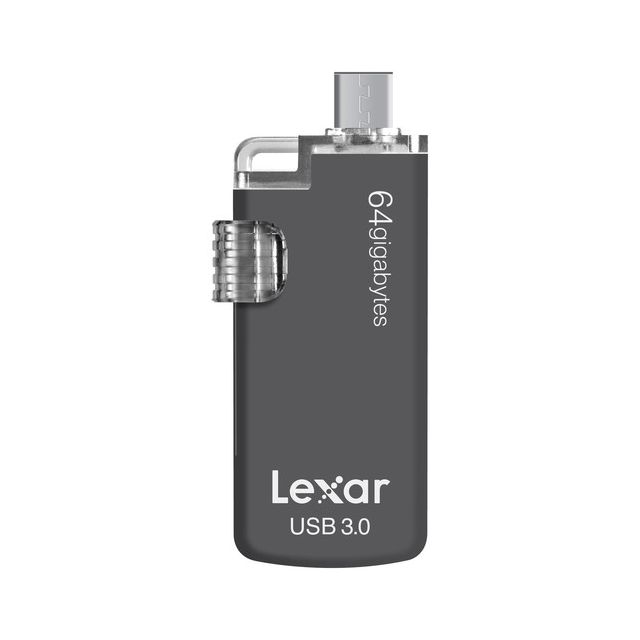 Memoria Jumpdrive Lexar 64GB M20C USB 3.0 y USB TYPE-C Para Smartphones