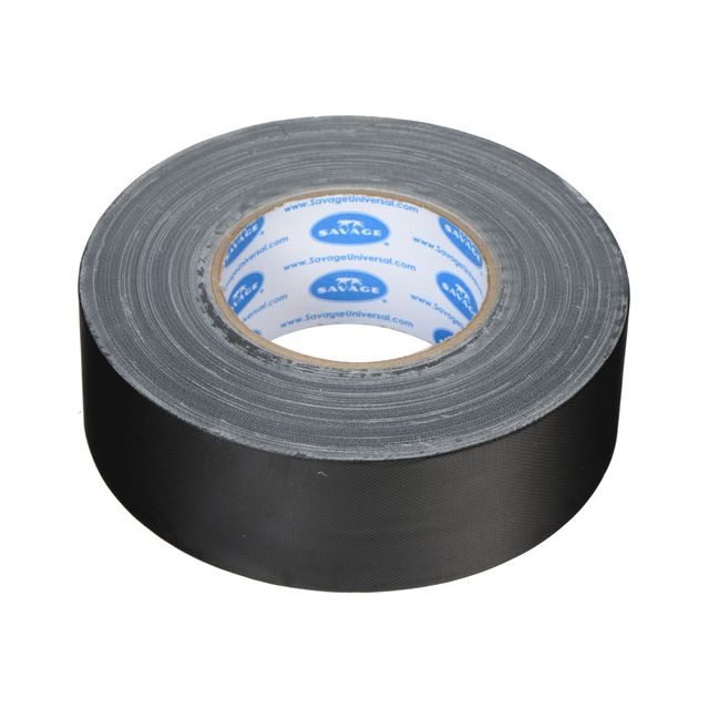 Cinta Gaffer Savage Black - Negra 50m X 50mm
