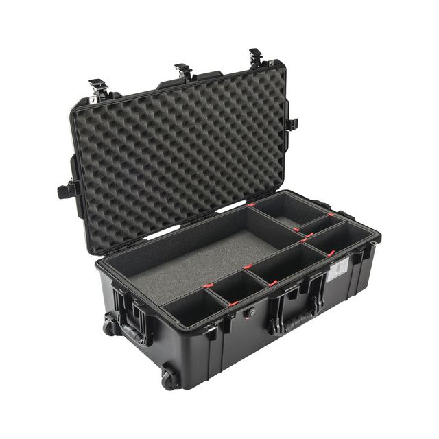 (AIR CASE) 1615AIR NEGRO CON TREKPAK ESTUCHE DE ALTA RESISTENCIA