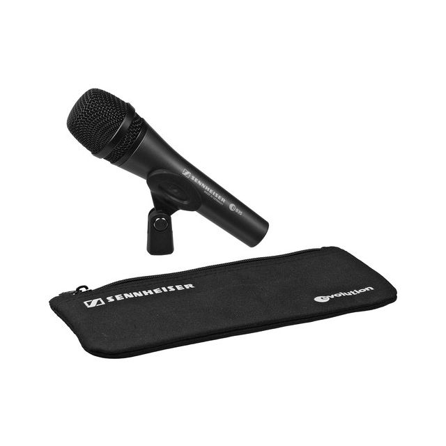 Micrófono Dinámico Sennheiser E835 Para Voz Con MZQ800