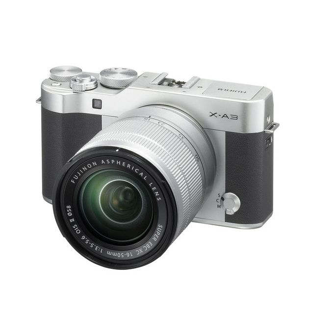 CAMARA FUJIFILM X-A3 SILVER XC 16-50MM F/3.5-5.6 OIS IICAMARA FUJIFILM X-A3 SILVER XC 16-50MM F/3.5-5.6 OIS II