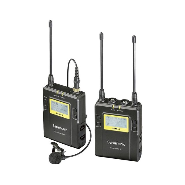 Lavalier Digital Saramonic UWMIC9 RX9+TX9 Kit Mic.