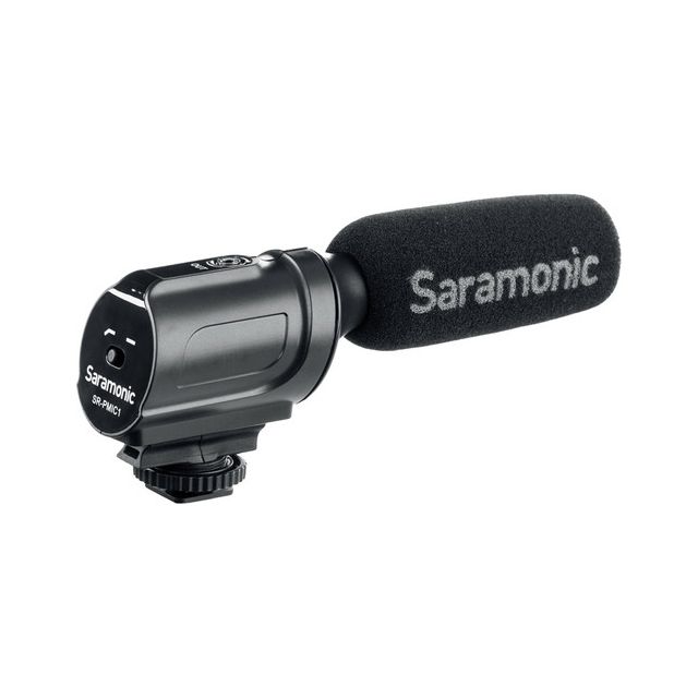 Micrófono Saramonic SR-PMIC1 Estéreo Compacto para DSLR