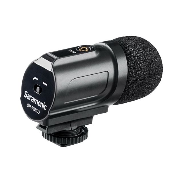 Micrófono Saramonic Estéreo Para DSLR SR-PMIC2