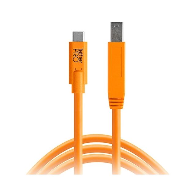 Cable Tether Tools TetherPro USB-C MACHO A USB 3.0 MACHO 15' (CUC3415ORG)