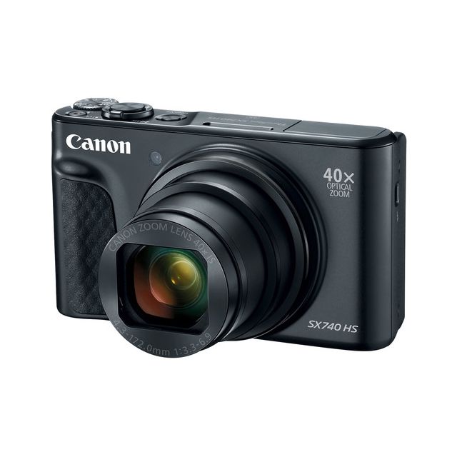 Cámara Canon PowerShot SX740 HS negra