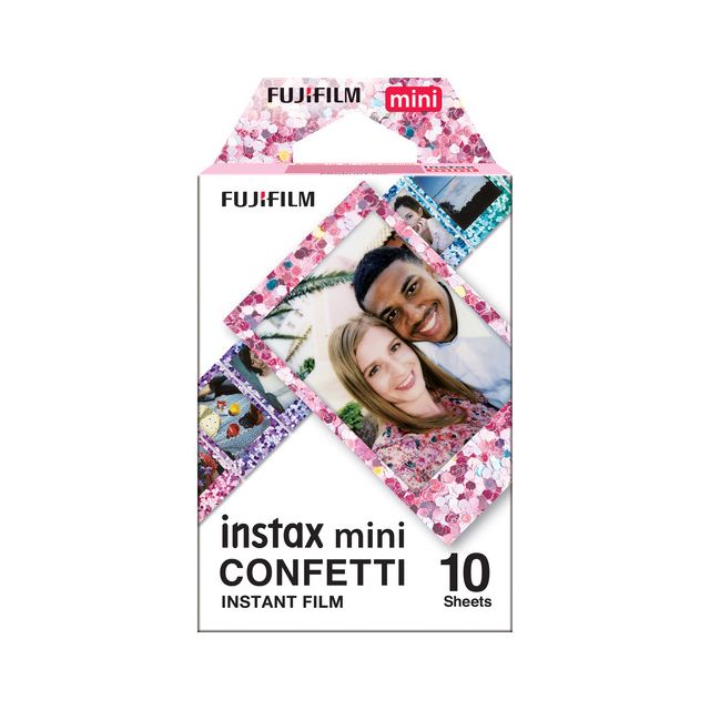 Cartucho Fujifilm Instax Mini Confetti para 10 Fotos 