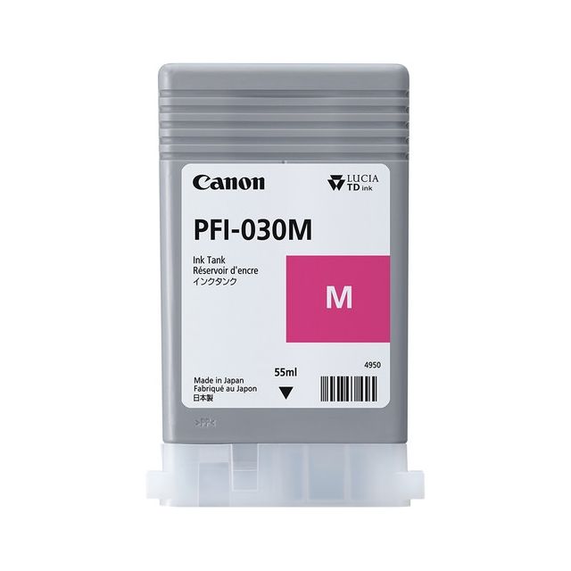 Canon Cartucho de tinta PFI-030 M Pigment Magenta Ink Cartridge (55ml) compatible con TA 20/30