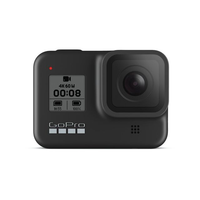 Video Cámara Gopro Hero 8 Negra / Black con tripie, tarjeta y batería 4K/60FPS SÚPERFOTO RAW
