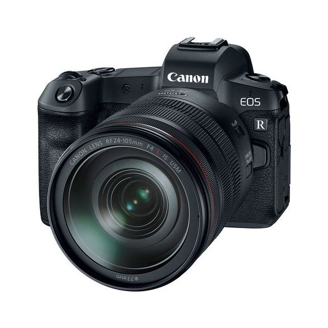 Cámara Canon EOS R mirrorless con lente RF24-105mm f/4 L IS USM