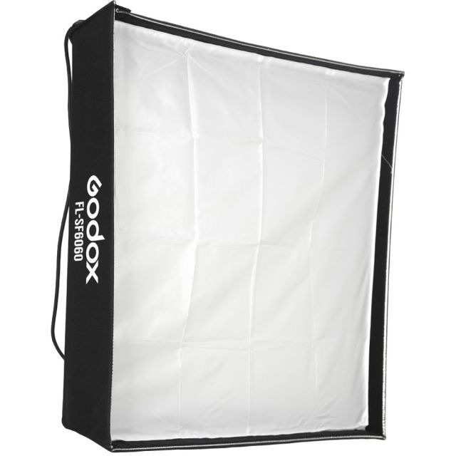 Softbox con Grid Godox FL-SF6060, Caja blanda de 60x60cm
