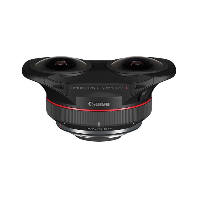 Lente Canon RF 5.2mm VR/3D Lens